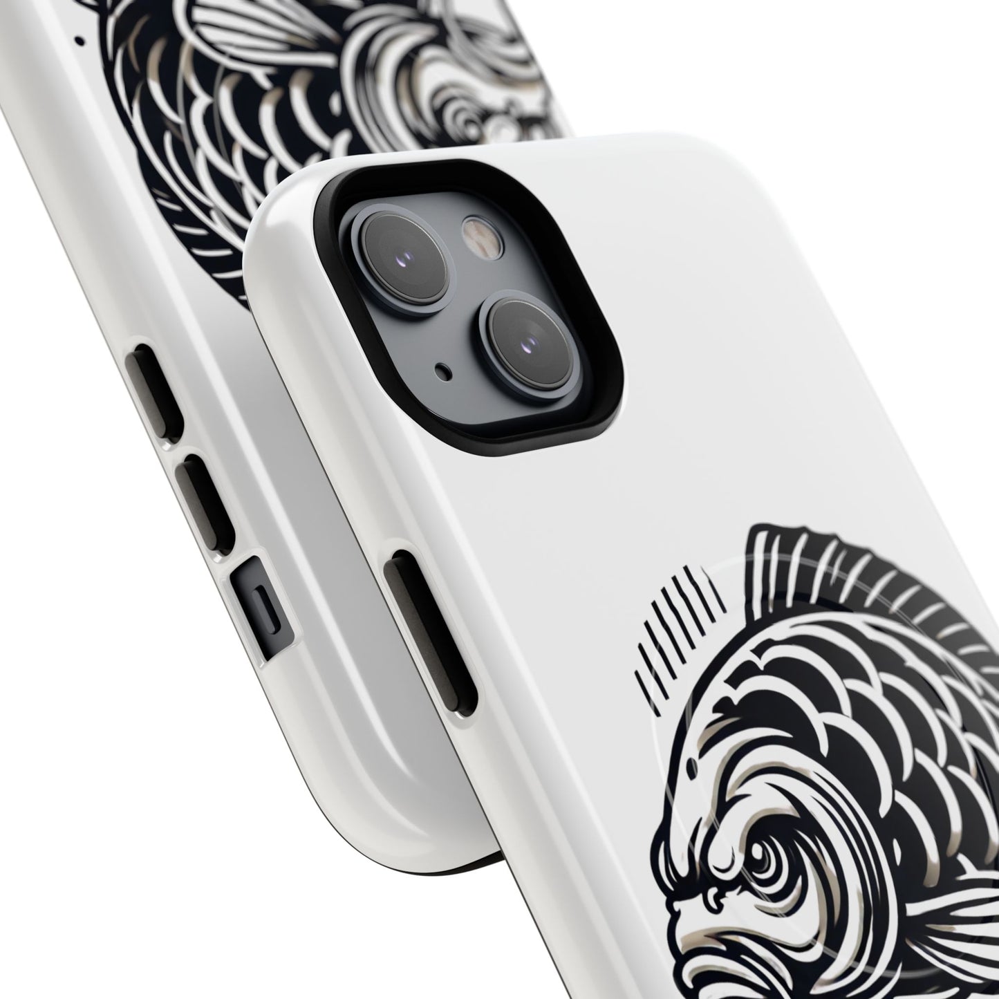 Angry Carp Tough Magnetische Telefoonhoes – Waar stijl en bescherming samenkomen