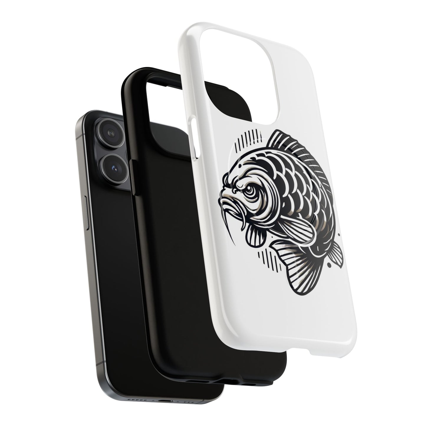 Angry Carp Tough Magnetische Telefoonhoes – Waar stijl en bescherming samenkomen