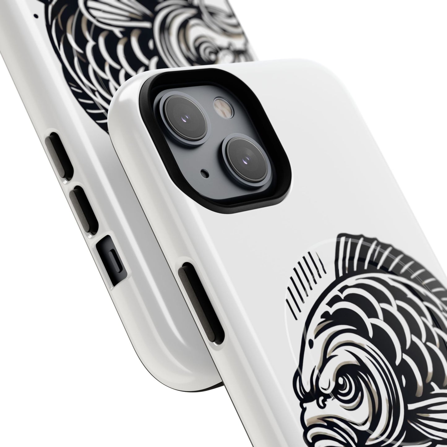 Angry Carp Tough Magnetische Telefoonhoes – Waar stijl en bescherming samenkomen