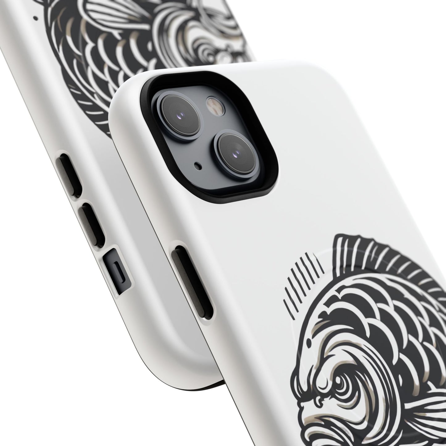 Angry Carp Tough Magnetische Telefoonhoes – Waar stijl en bescherming samenkomen