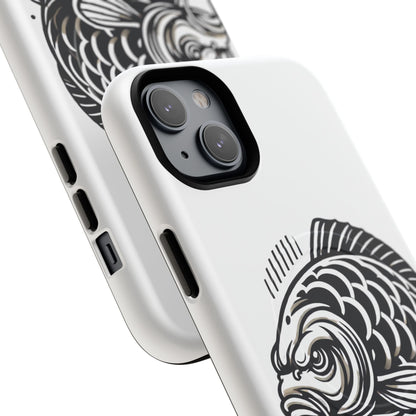 Angry Carp Tough Magnetische Telefoonhoes – Waar stijl en bescherming samenkomen