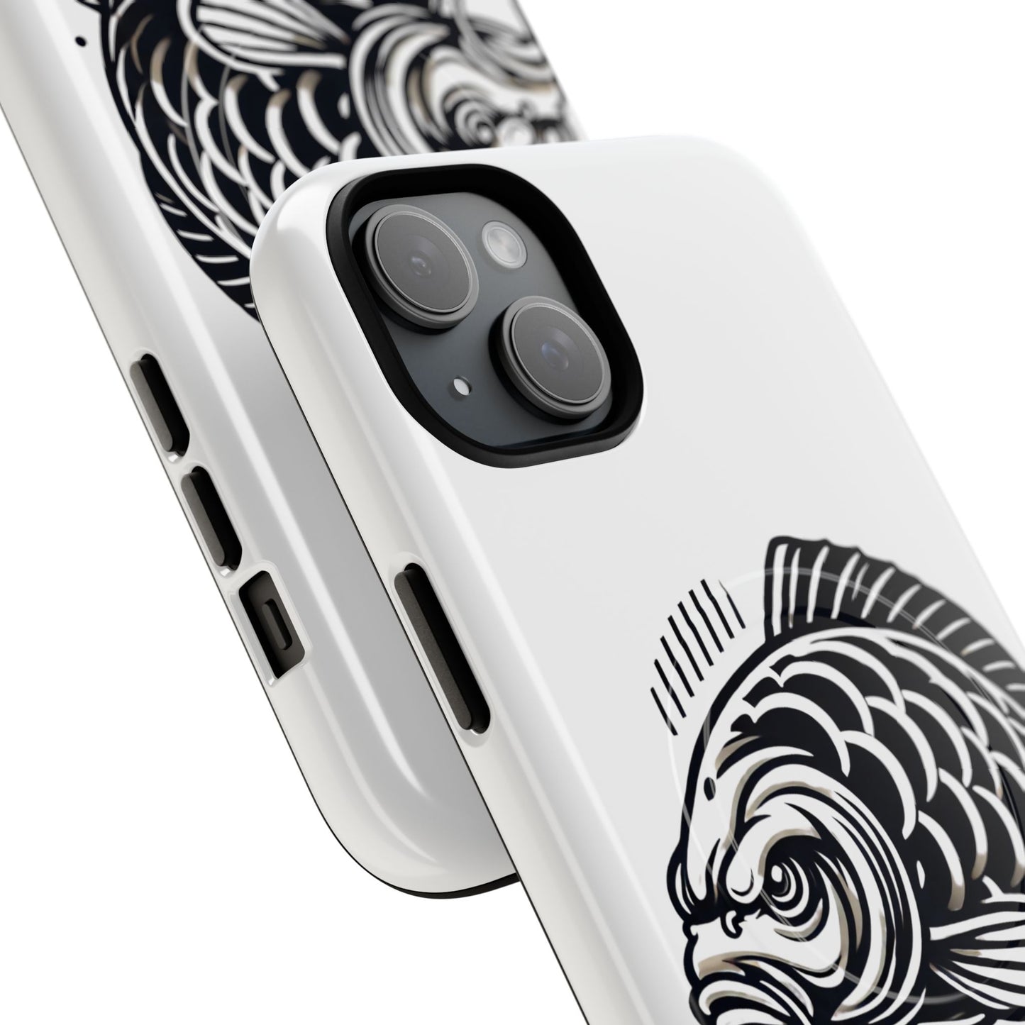 Angry Carp Tough Magnetische Telefoonhoes – Waar stijl en bescherming samenkomen