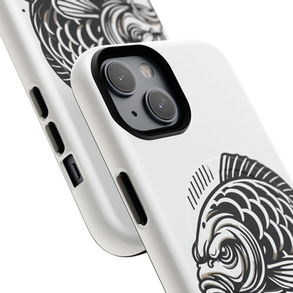 Angry Carp Tough Magnetische Telefoonhoes – Waar stijl en bescherming samenkomen