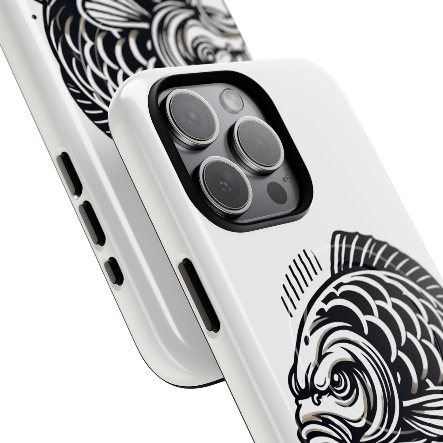 Angry Carp Tough Magnetische Telefoonhoes – Waar stijl en bescherming samenkomen