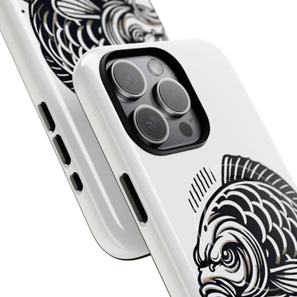 Angry Carp Tough Magnetische Telefoonhoes – Waar stijl en bescherming samenkomen