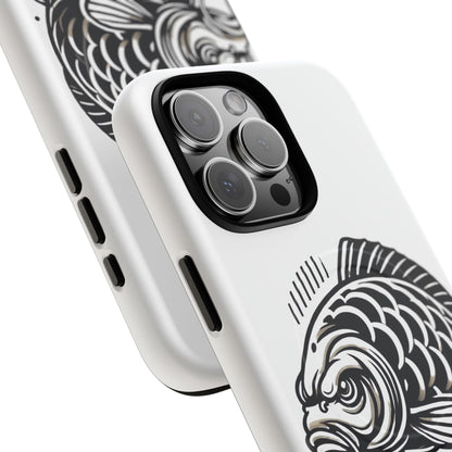 Angry Carp Tough Magnetische Telefoonhoes – Waar stijl en bescherming samenkomen