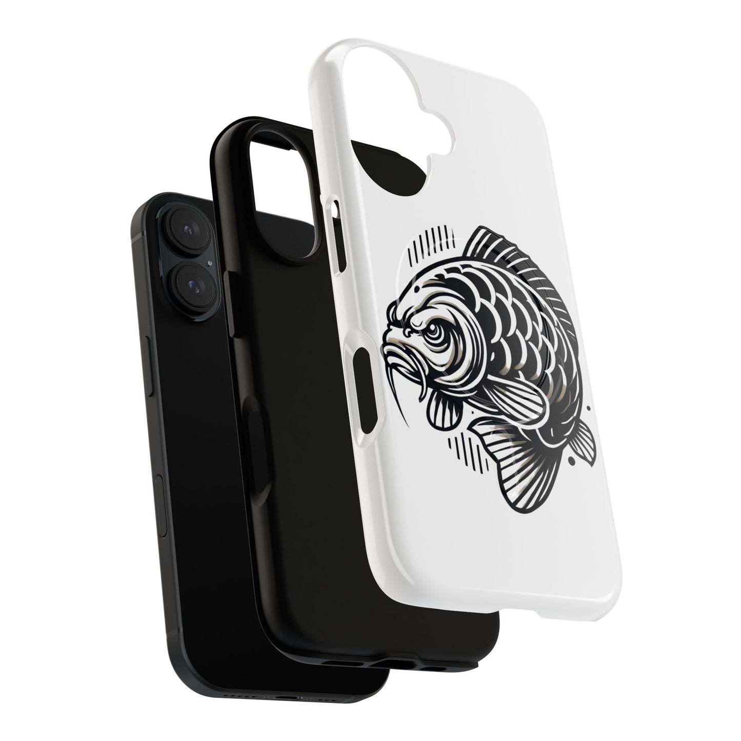 Angry Carp Tough Magnetische Telefoonhoes – Waar stijl en bescherming samenkomen