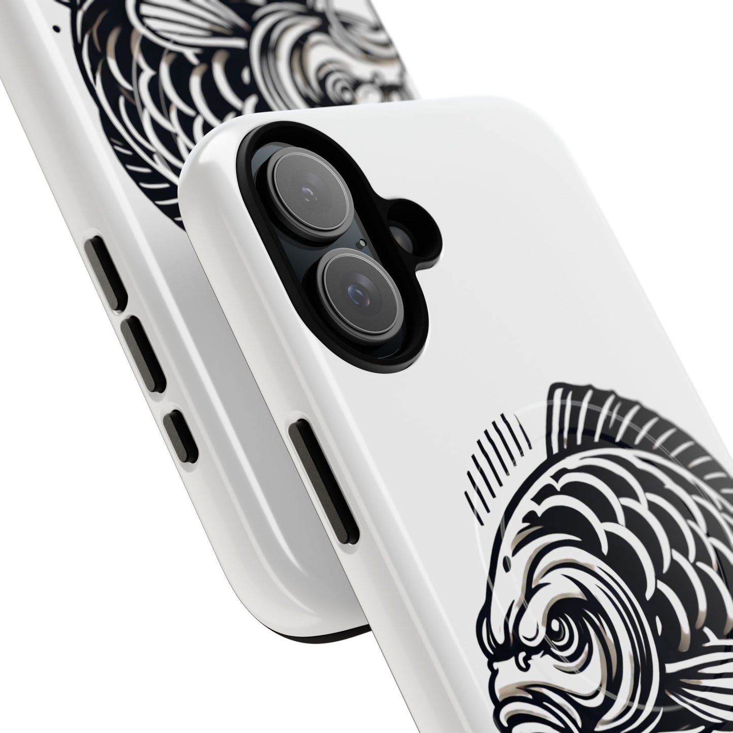 Angry Carp Tough Magnetische Telefoonhoes – Waar stijl en bescherming samenkomen