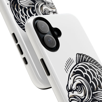 Angry Carp Tough Magnetische Telefoonhoes – Waar stijl en bescherming samenkomen