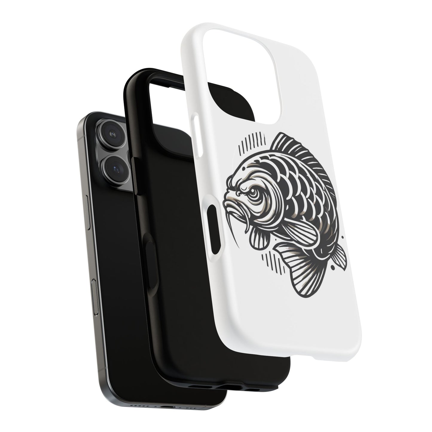 Angry Carp Tough Magnetische Telefoonhoes – Waar stijl en bescherming samenkomen