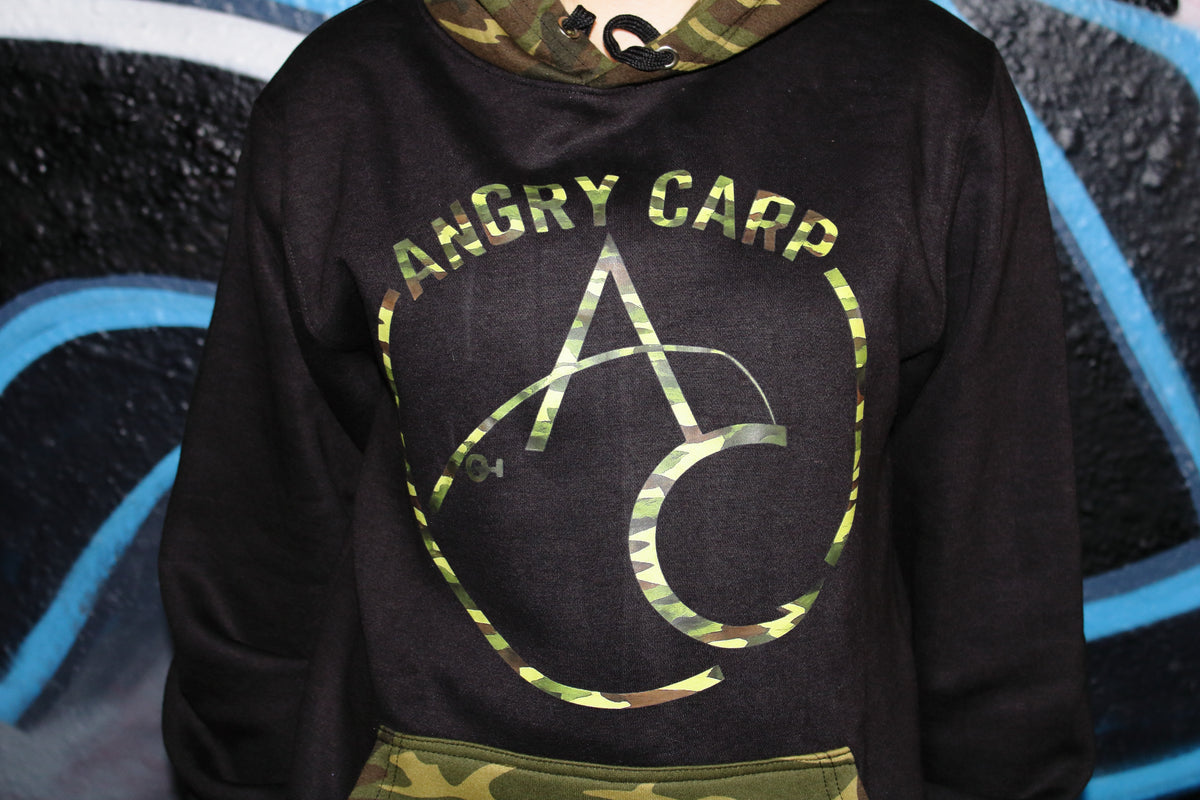 Angry Carp Camo Hoodie