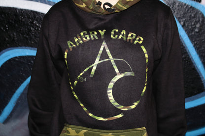 Angry Carp Camo Hoodie