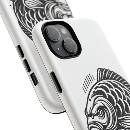 Angry Carp Tough Magnetische Telefoonhoes – Waar stijl en bescherming samenkomen