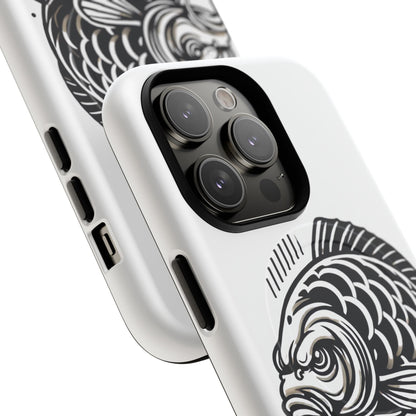 Angry Carp Tough Magnetische Telefoonhoes – Waar stijl en bescherming samenkomen