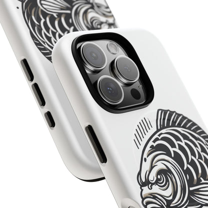 Angry Carp Tough Magnetische Telefoonhoes – Waar stijl en bescherming samenkomen