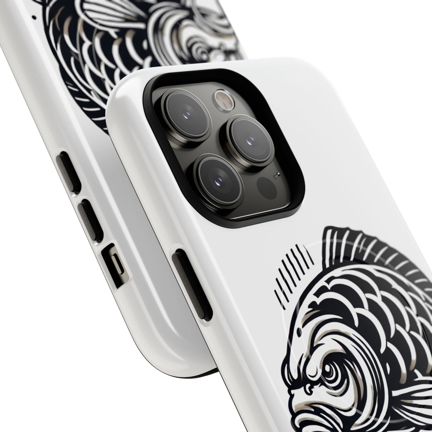 Angry Carp Tough Magnetische Telefoonhoes – Waar stijl en bescherming samenkomen