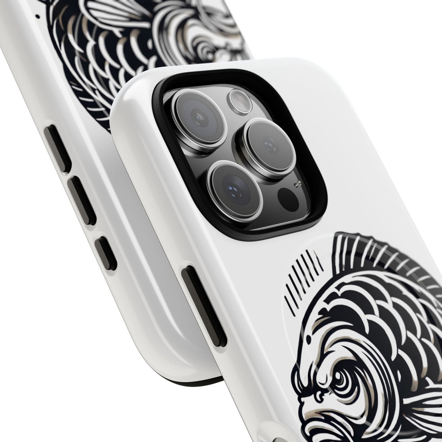 Angry Carp Tough Magnetische Telefoonhoes – Waar stijl en bescherming samenkomen