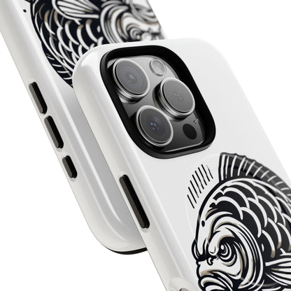 Angry Carp Tough Magnetische Telefoonhoes – Waar stijl en bescherming samenkomen