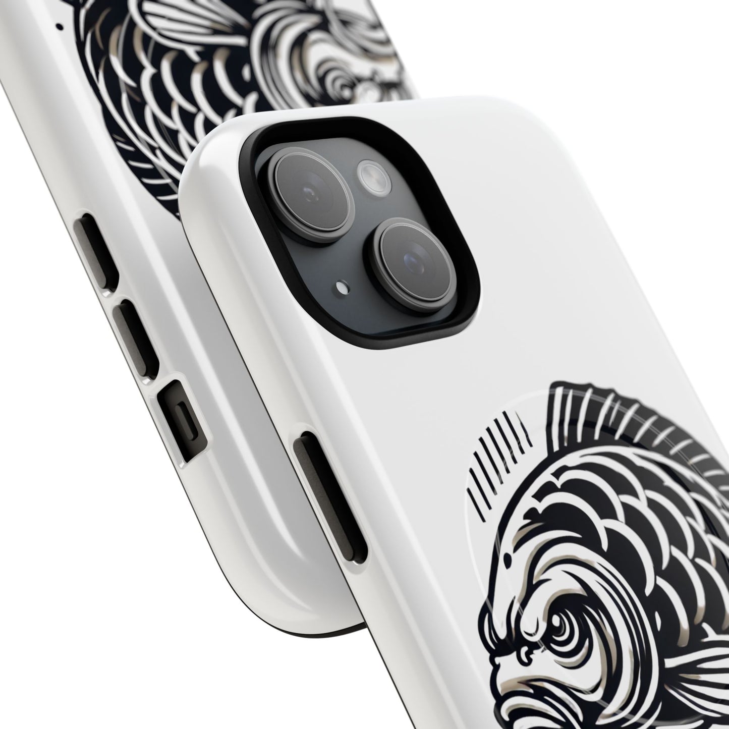 Angry Carp Tough Magnetische Telefoonhoes – Waar stijl en bescherming samenkomen