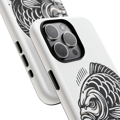 Angry Carp Tough Magnetische Telefoonhoes – Waar stijl en bescherming samenkomen