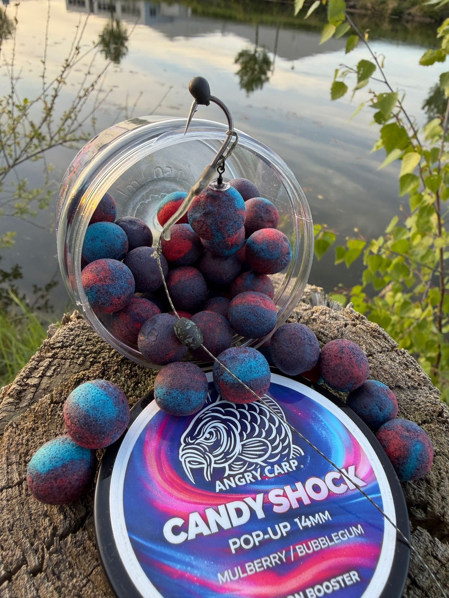 Candy Shock 14mm Pop-ups – Zoete & Opvallende Hookbait voor Karpervissen