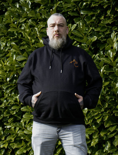 Angry Carp Hoodie Zwart | Angry Carp Crew