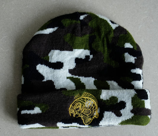 Angry Carp Camo Kinder Muts – Limited Edition