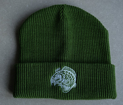 Angry Carp Beanie | Warm, Comfortabel & Crewstijl