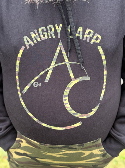 Angry Carp Camo Hoodie