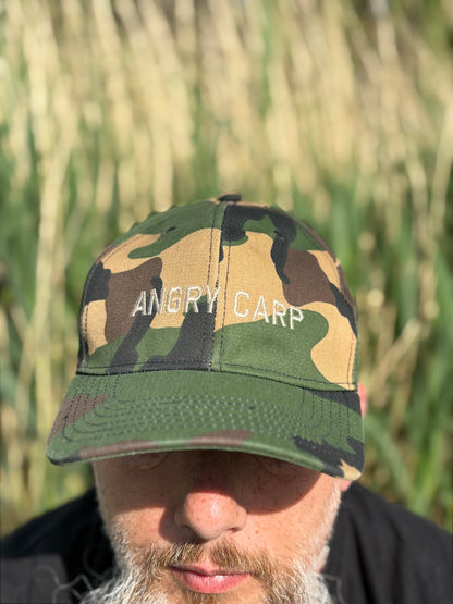 Angry Carp Camo Cap