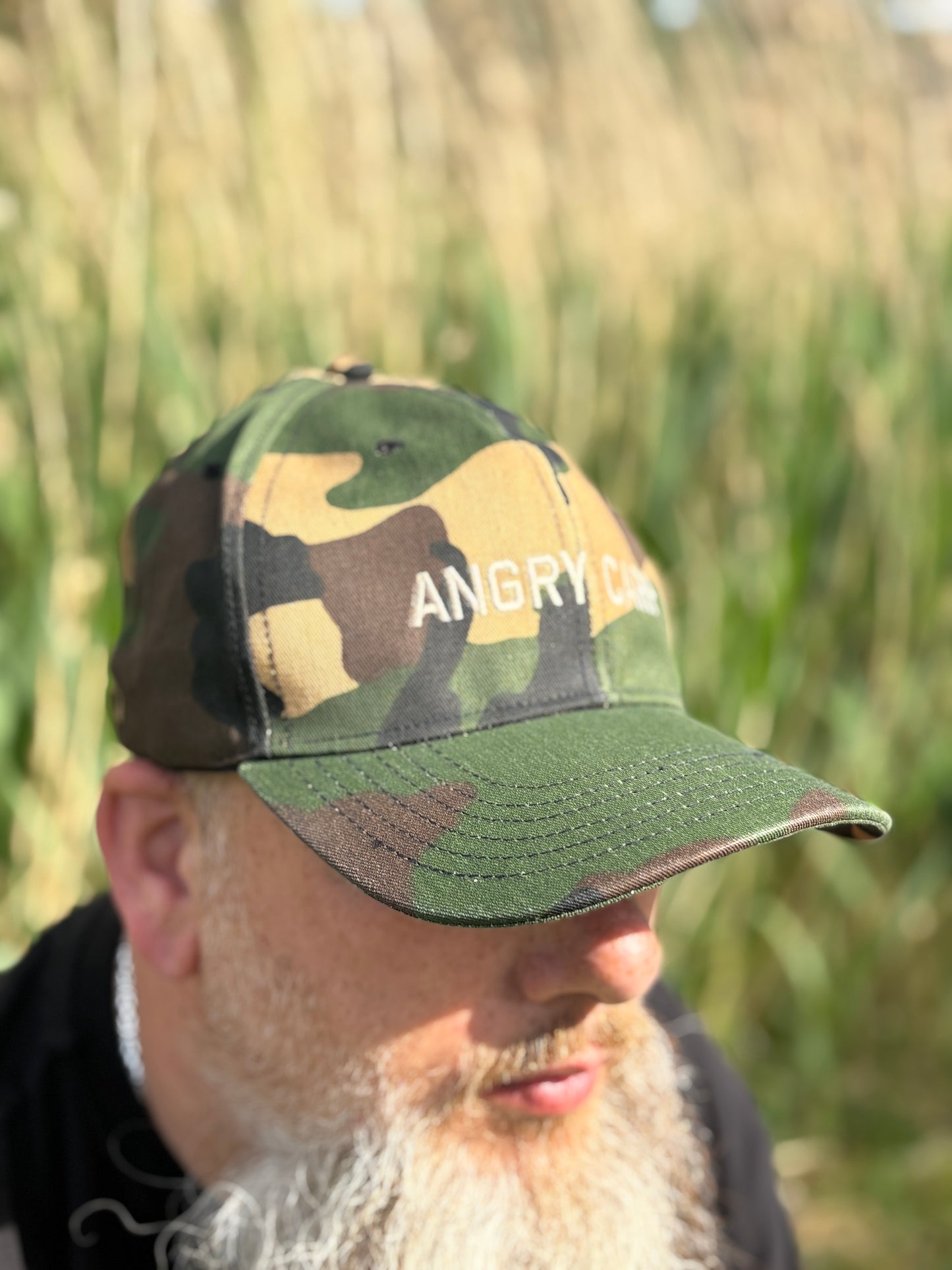 Angry Carp Camo Cap