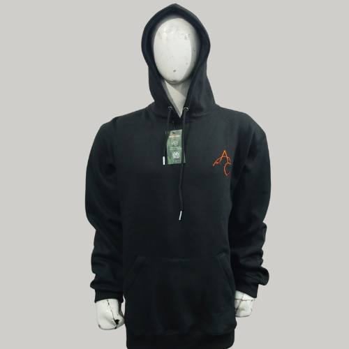 Angry Carp Hoodie Zwart | Angry Carp Crew