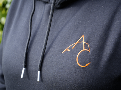Angry Carp Hoodie Zwart | Angry Carp Crew